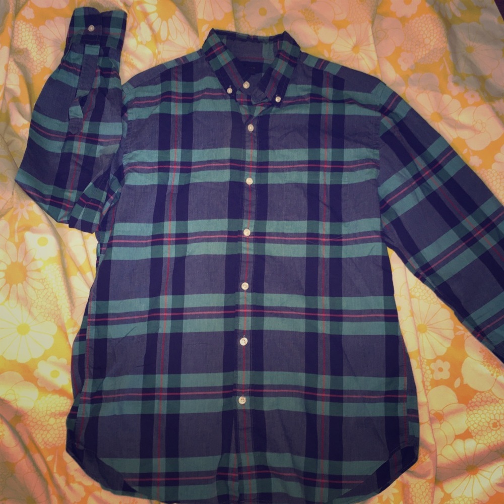 J. Crew Plaid Button Down